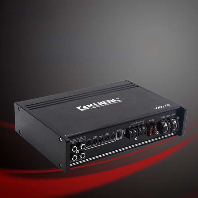 Car Horn Wholesale New High Power 1000W Single\Channel Car Amplifier, Mono Audio Amp