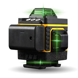 เครื่องวัดระดับเลเซอร์ขนาดเล็ก 4D 16 เส้น แสงสีเขียว เกรดอุตสาหกรรม ความแม่นยำสูง ใช้งานกลางแจ้ง พร้อมฐานปรับได้ - Product Image 4