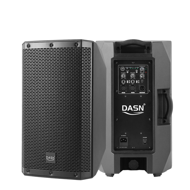 DASN SCA10DF 10-Inch 800W PEAK DSP Active Professional Plastic Full Frequency Speaker Outdoor High Power Sound Equipment