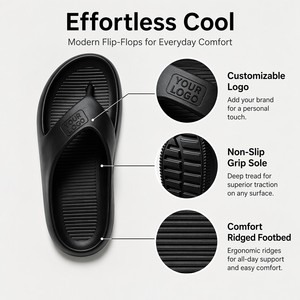Sandalias Unisex EVA Cloud Slides con Logotipo Personalizado OEM, Ligeras, de Secado Rápido, Antideslizantes, para Playa, Verano, Aire Libre, Venta al Por Mayor de Fábrica - Product Image 3