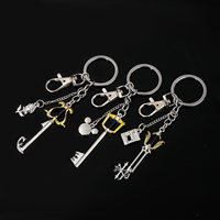 Gantungan Kunci Logam Senjata Keyblade Sora Kingdom Hearts Grosir