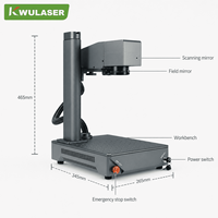 Máquina de Marcado Láser de Fibra Portátil de 20W 30W, Refrigeración por Aire, Alta Precisión, Control por Aplicación IOS y Android, Máquina de Grabado Láser para Joyería