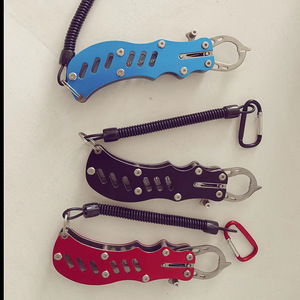 เครื่องมือถอดเบ็ดตกปลาสแตนเลส อลูมิเนียมอัลลอย พร้อมเชือกนิรภัย สีแดง น้ำเงิน ดำ - Product Image 1