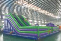 Aire de jeux gonflable d'obstacle de toboggan pour enfants populaire sautant château gonflable plus de parc à thème de jouets