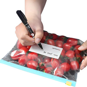 Best Selling Food Grade Silicone Peva Food Preservation Bag Plastic Stand Up Bag Storage Bag