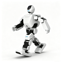 Caméras de tête et de poitrine pour robot humanoïde programmable avec microphone, algorithme de marche double, composant électronique mécanique ZY 7.4V