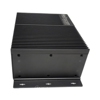 Châssis en aluminium YUCHI pour boîtier d'amplificateur de puissance, boîtier métallique pour amplificateur audio DIY, dissipateur thermique découpé au laser, personnalisable