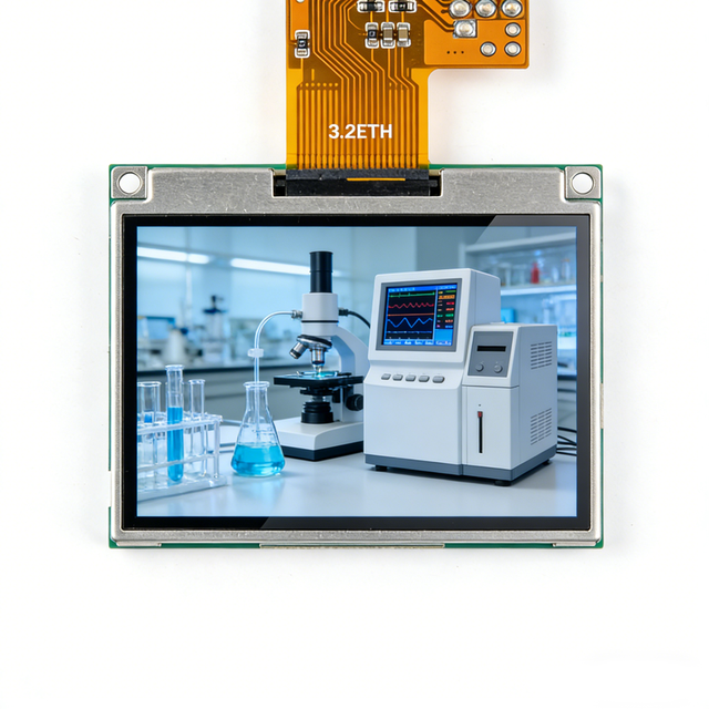 Custom 3.2-Inch TFT LCD Module 4-Wire Resistive Touch 240x320 Resolution -10C 50C Operating Temperature for Laboratory