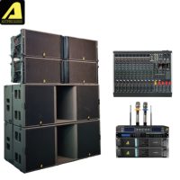 Console de mixage de scène professionnelle ACTPRO AUDIO, étanche, en métal, pour extérieur, 8/12/16 canaux, pour spectacles et festivals