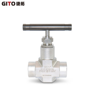 Válvula de cierre forjada de una pieza NF de alta presión para soldadura por encaje, válvula de hidrogenación para control de aceite, agua y gas - Product Image 2