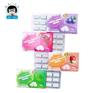 Vente en gros <span class=keywords><strong>Nouveau</strong></span> <span class=keywords><strong>chewing</strong></span>-<span class=keywords><strong>gum</strong></span> Halal à pois en forme d'oreiller à saveur de fruits mélangés - Product Image 2