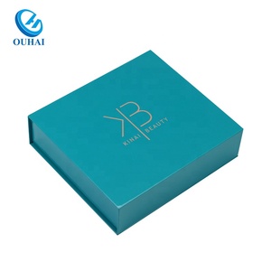 <span class=keywords><strong>Caja</strong></span> de brochas de <span class=keywords><strong>maquillaje</strong></span> de embalaje de papel hecho a mano de lujo negro con imanes - Product Image 6