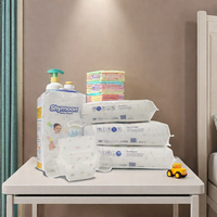 Magic Tape Vente en Gros Absorbant Couches de Nuit Jetables Vente en Gros Echantillon Ultra Gratuit Couches pour Bébé en Tissu Non Tissé