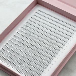 0.05mm 6D 8D Pre Made <b>Fans</b> Lashes Extension 10D 12D 0.07mm C D Short Long Stem Premade Volume <b>Fans</b> - Product Image 5