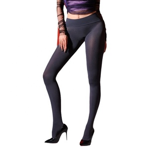 Collants en velours 80D à étiquette privée, chauds pour l'hiver, design à entrejambe profond, collants opaques sculptants avec plusieurs couleurs pour un confort ultime - Product Image 5