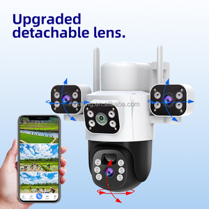Eseecloud PTZ IP 3Lens 15MP HD Security <b>Outdoor</b> <b>Wireless</b> Bullet CCTV Surveillance Two-way Voice Cloud Storage 4G Network <b>Cameras</b> - Product Image 4
