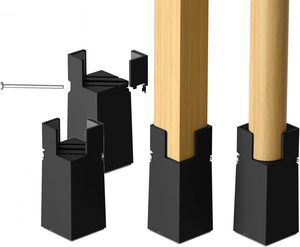 Rehausseurs de pieds de meubles réglables, patins de lit, patins coulissants robustes de 3 pouces pour canapés et tables, patins de réglage pour meubles - Product Image 1