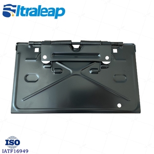 Phía sau tấm giấy phép khung với bản lề 69 Camaro 68-72 Nova 71-74 Vega tag a00298 - Product Image 3