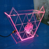Meubles de scène DJ lumineux à LED décoratifs gonflables colorés, vente, 50 000 heures, réglables
