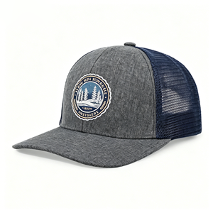 Gorra Trucker con Logotipo Personalizado, Gorra de Malla con Cierre a Presión, Gorras Trucker de Alta Calidad al por Mayor, Venta Caliente - Product Image 1