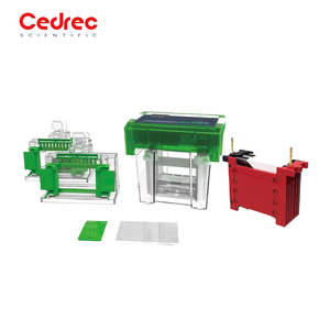 เครื่องอิเล็กโตรโฟรีซิสแบบแนวตั้ง Cedrec CD-MINI02 พร้อมถังแก้ว ฟังก์ชั่นตั้งเวลา ป้องกันน้ำ IP55 สำหรับการแยกโปรตีน - Product Image 1