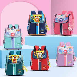 GM Customize Logo New Arrives School Backpack Promotion Cartoon Backpack Kids Bag For Girls Cute Waterproof School Bag