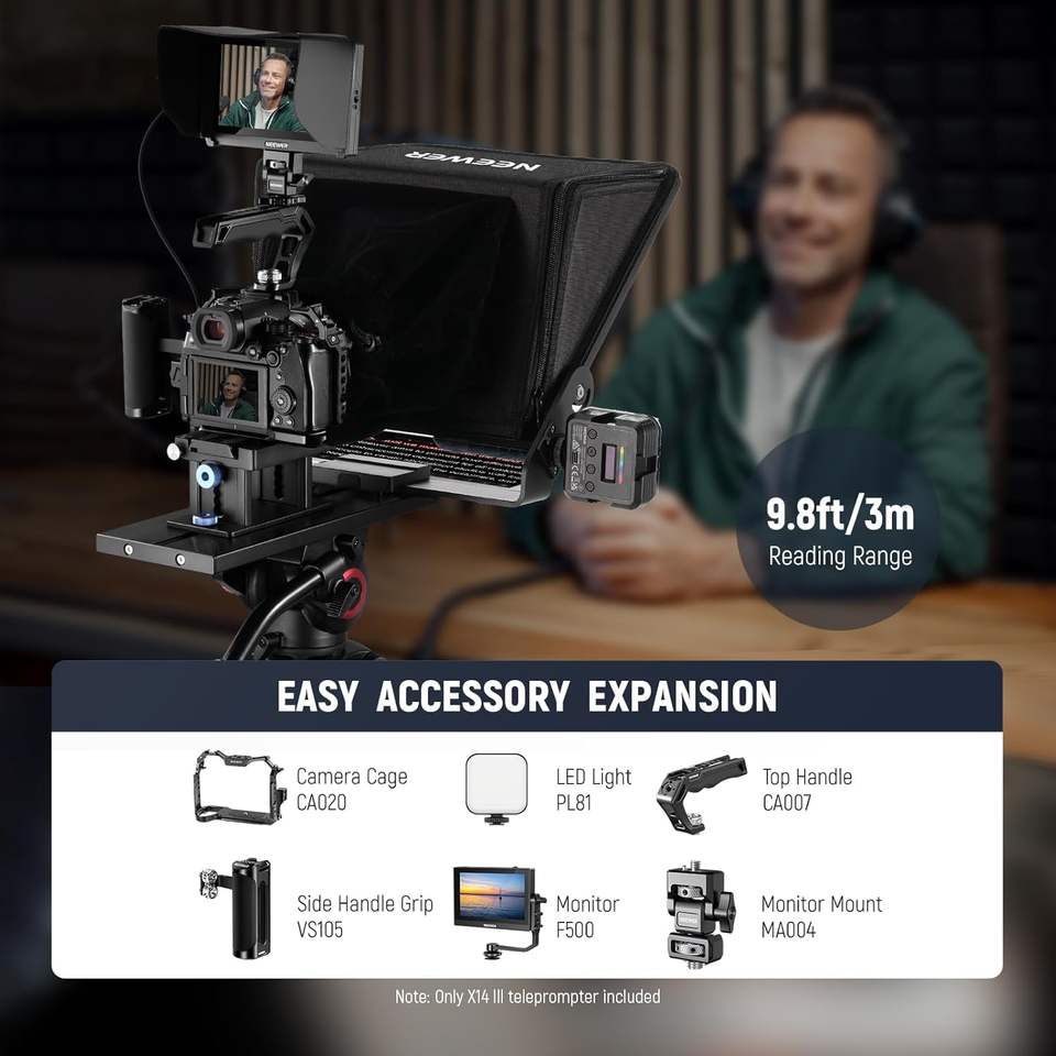 Neewer Teleprompter X14 III - Thumbnail 3