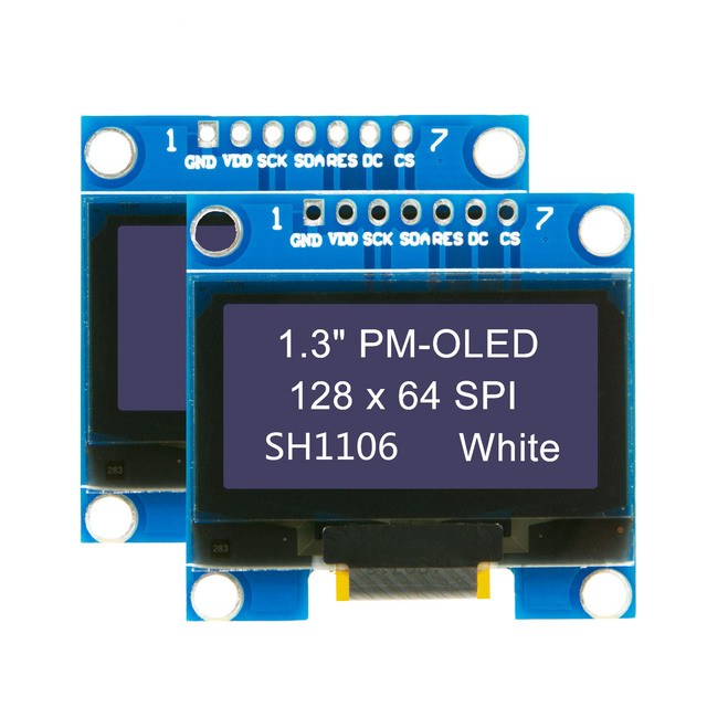 1.3" 13 Inch OLED Screen Display Module Manufacturers Color Small Mini I2C Micro Panel Smart Watch Pantalla Monitor