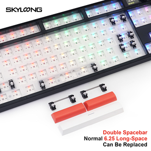 Skyloong Gk87 Pro Diy Gaming Kit Hot Swappable Draadloze Mechanische Toetsenbord Rgb Led 3600Mah Siliconen Pad Voor Win/Mac Nieuw Product - Product Image 5