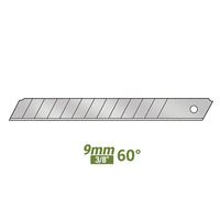 VBS-0460 personnalisé 9mm Snap off lames SK5 boîte Cutter couteau utilitaire lame 10 pièces lames de rechange