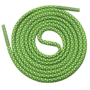 Cordón Redondo Reflectante de Alta Visibilidad con Patrón de Rejilla de 3.5mm <span class=keywords><strong>Yamei</strong></span>, Apto para Zapatos Deportivos con Cordones Reflectantes - Product Image 1