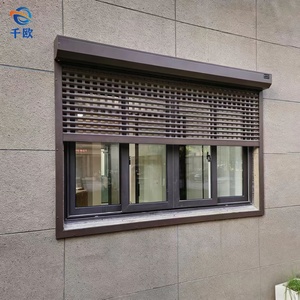 Tende a Rullo Motorizzate Automatiche in Lega di <span class=keywords><strong>Alluminio</strong></span> Personalizzate con <span class=keywords><strong>Isolamento</strong></span> <span class=keywords><strong>Termico</strong></span>, Design Moderno per Ville, Tapparelle in <span class=keywords><strong>Alluminio</strong></span> - Product Image 6