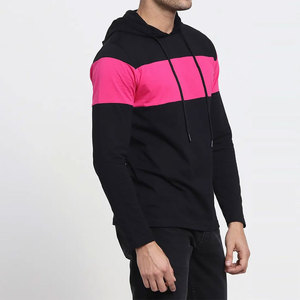 Winter Men's Eco-Friendly Breathable Fleece Solid Custom Logo <b>Workout</b> Training Running Slim Fit Long Sleeve <b>Hoodie</b> - Product Image 2