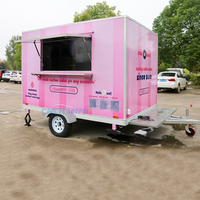 Camion de cuisine mobile pour poulet frit, camion de restauration pour pizzas et burgers, camion de tacos, camion de café mobile, chariot de hot-dogs