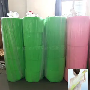 Toalha de banho de 100% nylon, venda no atacado de alta qualidade toalha de banho de pele de nylon japonesa toalha de tecido cortada em rolos pequenos