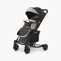 Poussette Bébé Homologuée EN1888 Format Cabine, Poussette Nouveau-né Légère et Pliable pour Avion, Vente en Gros