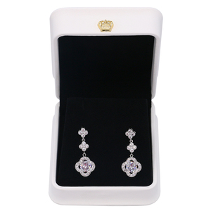 FADELI PACKING FSC Scatola di Imballaggio in Plastica Rivestita in Pelle PU Bianca con Logo Personalizzato, Scatola per Gioielli in Camoscio per Anelli, Collane e <span class=keywords><strong>Bracciali</strong></span> - Product Image 4