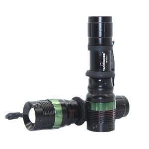 Usine directe 18650 LED lampe de poche tactique multifonctionnelle Portable USB charge forte mise au point ménage extérieur - Product Image 1