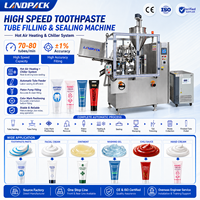 Machine de remplissage et de scellage pour tubes de cire capillaire, nettoyant visage, adhésif, sauce, pommade, nettoyant facial, pâte, gel, cosmétiques et dentifrice
