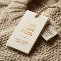 VETLURY - Cardigan en laine 100% à col en V - Haut tricoté boutonné avec bordure contrastante - Chic à la française, doux et chaud - Service OEM