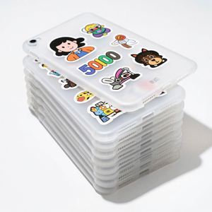 Custom Printed Roll Plastic Waterproof Synthetic <b>Paper</b> Adhesive <b>Vinyl</b> PVC Brand Logo Waterproof Sticker - Product Image 5