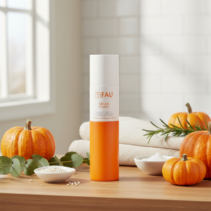 Tónico Esencial Hidratante Vegano Coreano FAU SHINY PUMPKIN con Ceramida NP para Crema y Loción Facial para Mujeres - Product Image 3