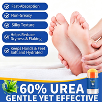 Crème pour les pieds à 60% d'urée en stick avec 2% d'acide salicylique, puissant éliminateur de callosités pour une hydratation intense et un adoucissant pour peaux mortes