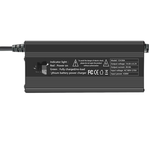 Lithium <b>Battery</b> Charger 73V 10A Fast Charger Compatible 12V <b>24V</b> LiFePO4 & Lithium Polymer <b>Battery</b> For 2-Wheel 3-Wheel Electric - Product Image 3
