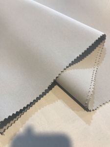 Venta directa de fábrica Poliéster <span class=keywords><strong>blanco</strong></span> Bleach Satén Tela Textiles para el hogar Poliéster Sábana Tela - Product Image 6