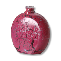 Bouteille de parfum disponible emballage en verre de forme personnalisée bouteille en verre carrée ronde bouteille de parfum rose