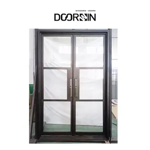 Factory OEM ODM Interior Door Main Frame Luxury Wrought Iron Door Gate Designs