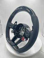 Volant en fibre de carbone avec LED, matériau forgé, cuir personnalisé, style S-Line, vente en gros pour Audi série S