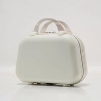 Sac cosmétique portable en PP, trousse de maquillage légère, imperméable, antivol, grande capacité, bagage de voyage unisexe avec poignée