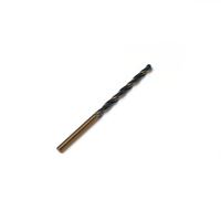 Forets hélicoïdaux HSS 4341 à queue droite 1-10 mm, refroidissement externe, haute efficacité pour le perçage de l'acier inoxydable